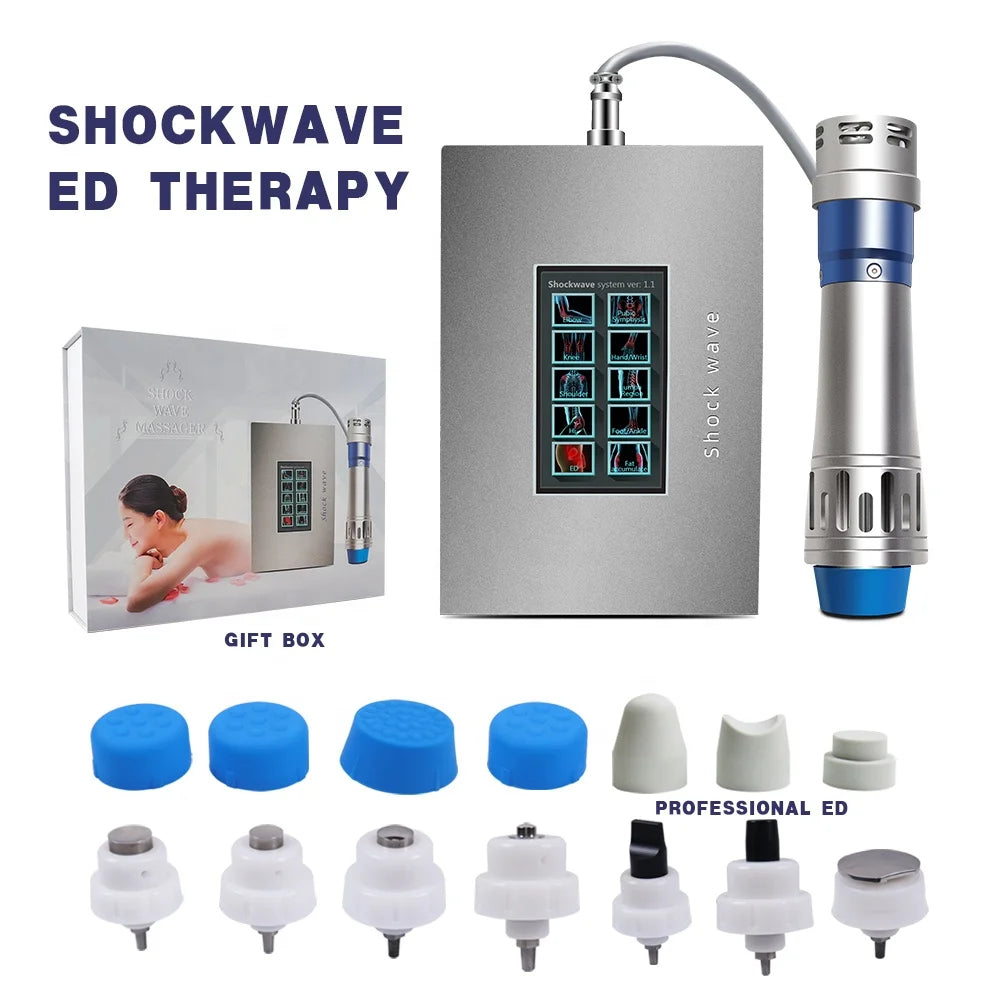 Máquina de terapia de ondas de choque enfocadas electromagnéticas con tratamie