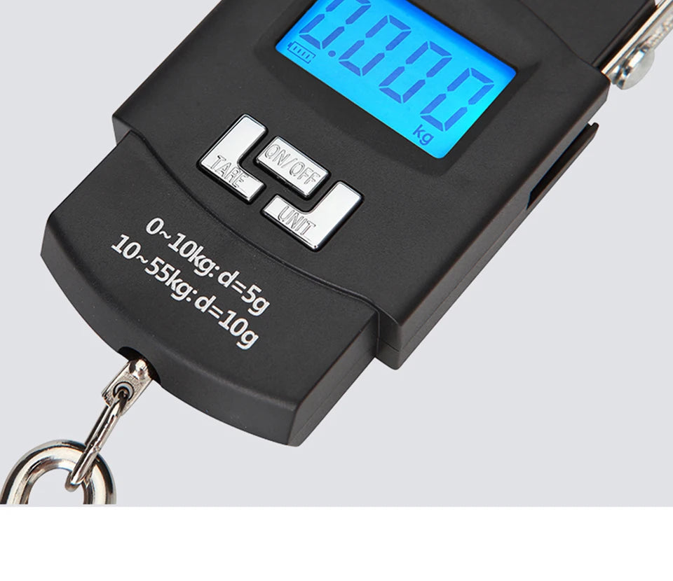 USB Charging Electronic Digital Scale Hanging Hook Weight Scale 