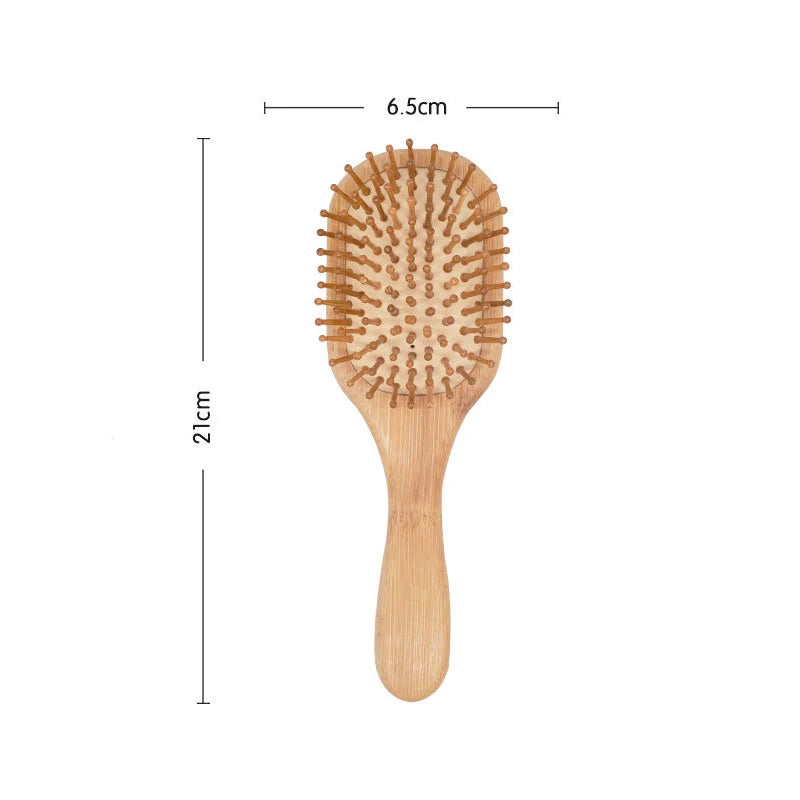 Peine de madera profesional, cojín de paleta saludable, cepillo de masaje para