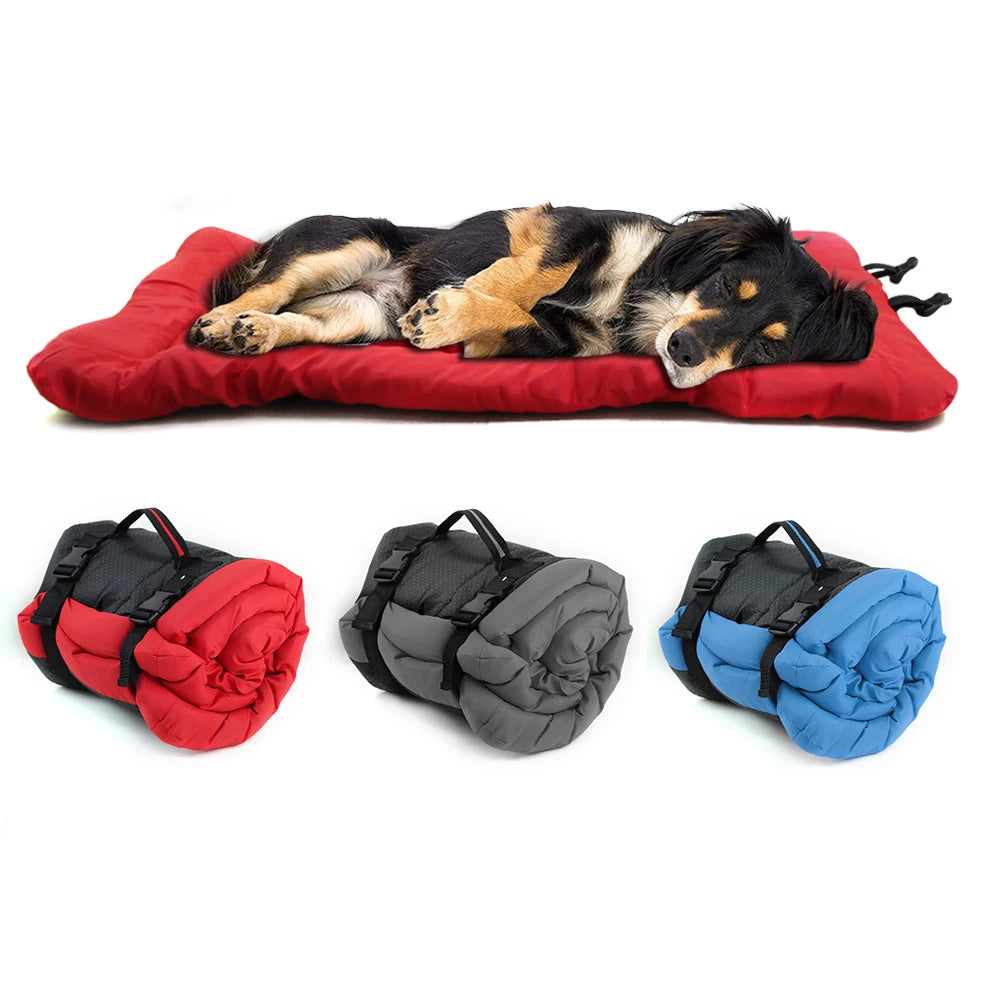 Waterproof Dog Beds for Large Dogs, Comfortable Quality Portable Rectangular Mat for Small Dogs