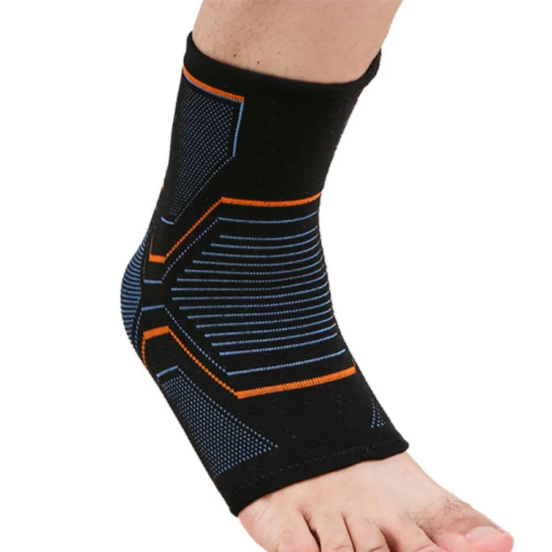 1 Piece Breathable Compression Ankle Brace for Injury Recovery,c 