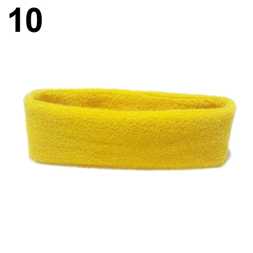 Women Men Sports Headband Elastic Hair Band Yoga Hair Bands 