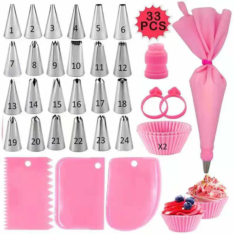 Cake decorating tools with nozzle confectionery equipment acc 