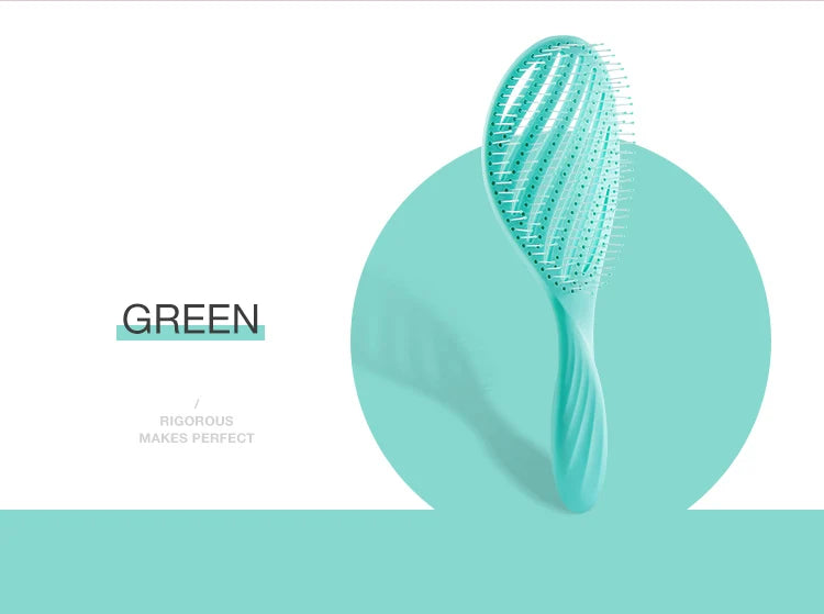 MR GREEN Cepillo Calado para Pelo Rizado, Peine para el Cabello, Herramienta par