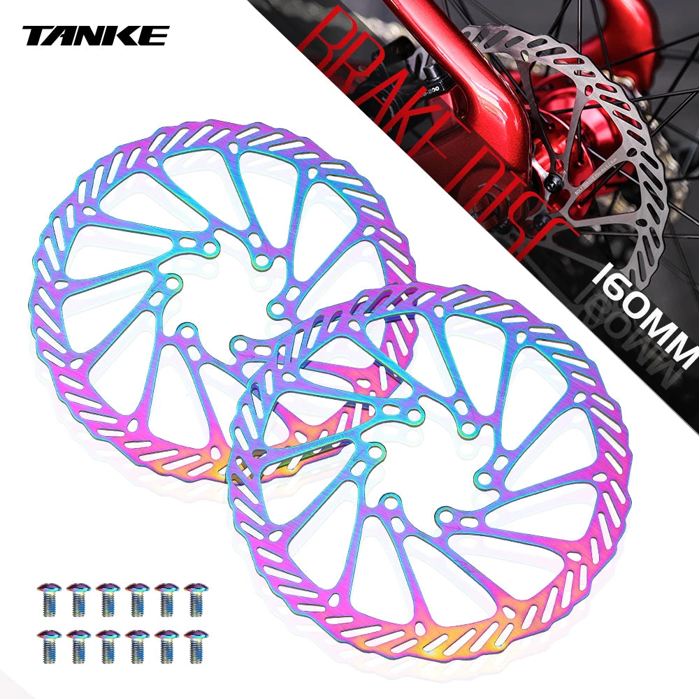 TANKE-freno de disco para bicicleta de montaña, rotores con pernos, freno hidr?