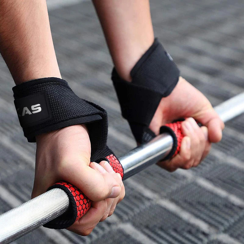 Weight Lifting Wrist Strap Support Bodybuilding Dumbbells ru 