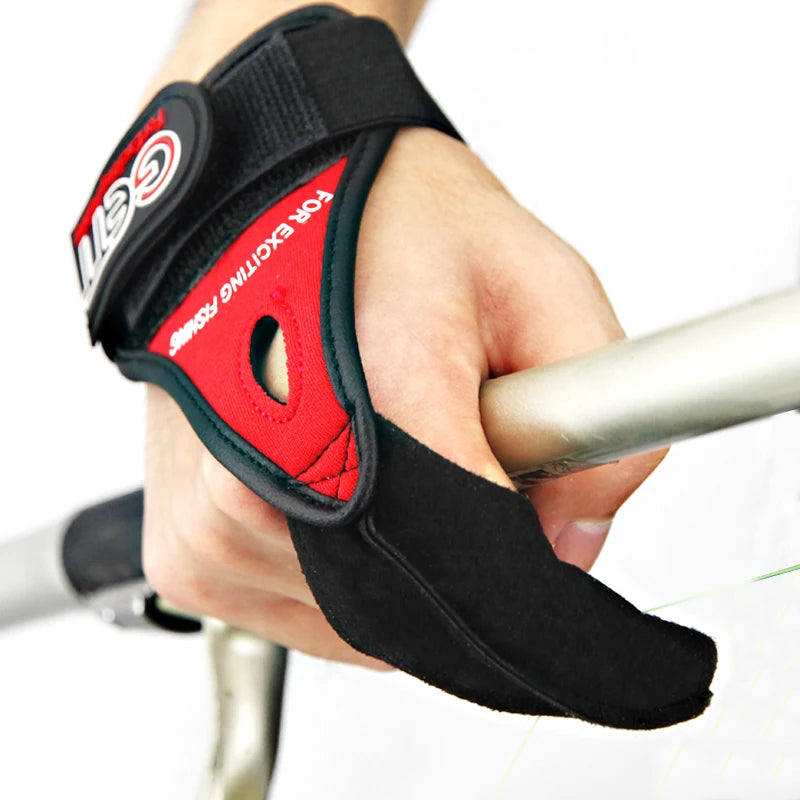 GETT-guantes de pesca protectores de un solo dedo, guantes de Control de caña d