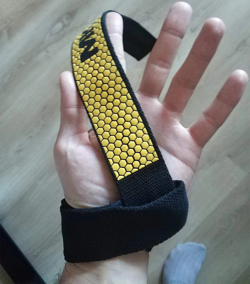 Weight Lifting Wrist Strap Support Bodybuilding Dumbbells ru 