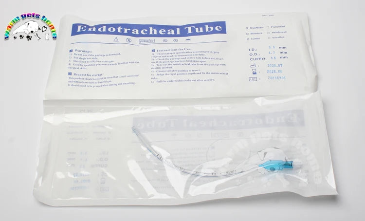 Endotracheal tube with disposable cuff, endotracheal intubation ID 2.5-10mm, 