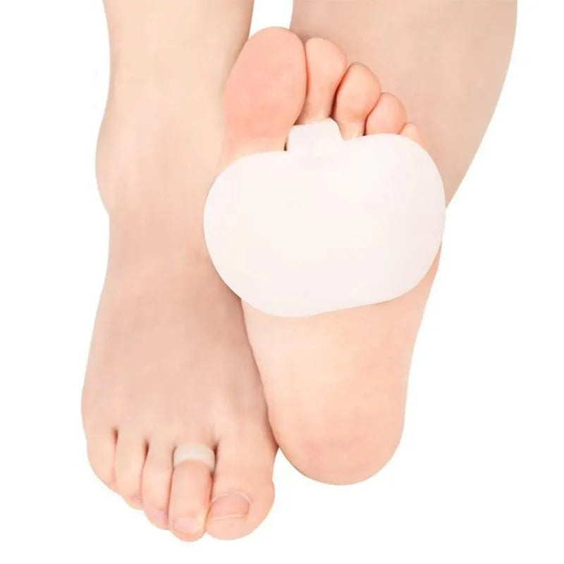 Almohadilla de Gel para pies sensibles, almohadillas de Gel de silicona para met