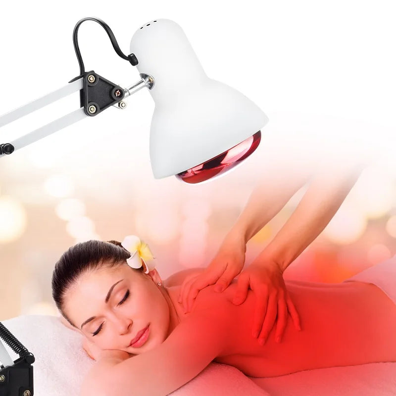 lampara infrarroja fisioterapia por calor 110-240V, 100W, para reumatismo, cuida