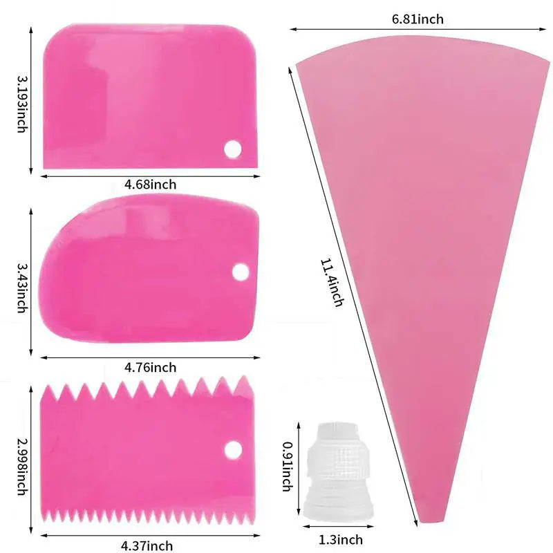 Cake decorating tools with nozzle confectionery equipment acc