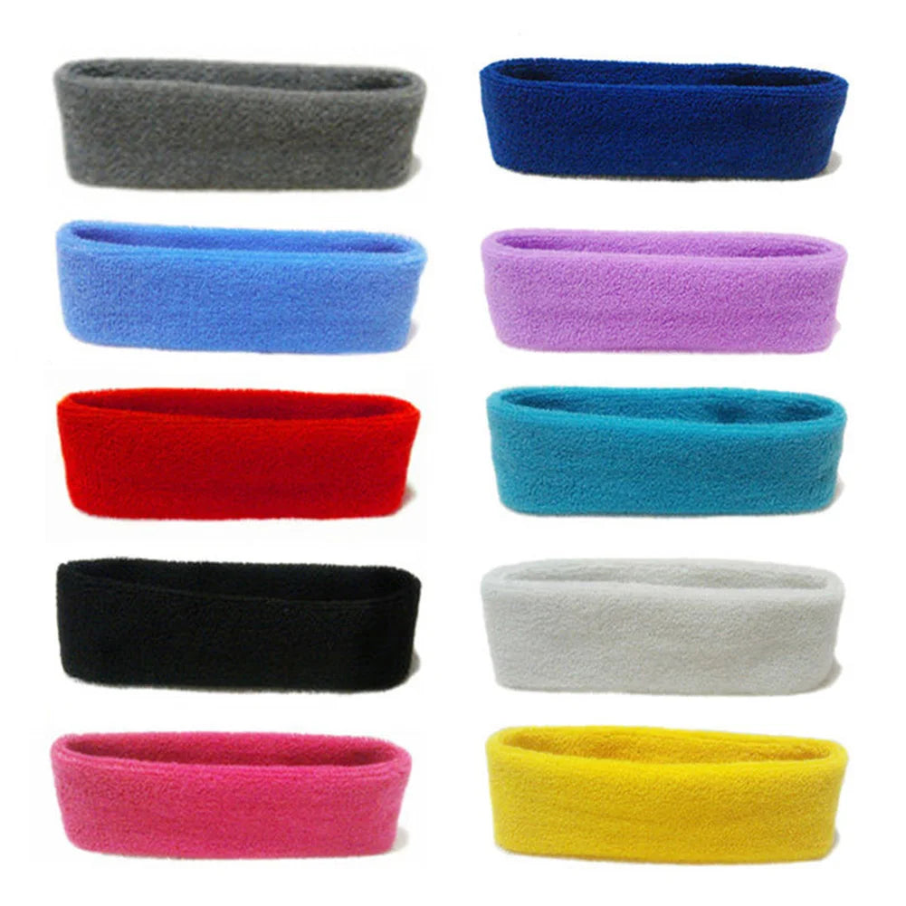 Women Men Sports Headband Elastic Hair Band Yoga Hair Bands 