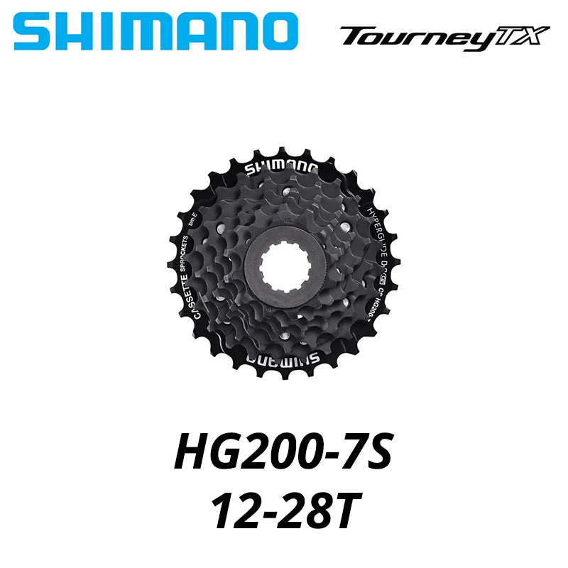 Shimano TOURNEY TX HG200 CS 7 &amp; 8 Speed ​​Cassette Sprocket CS-HG200 7s 