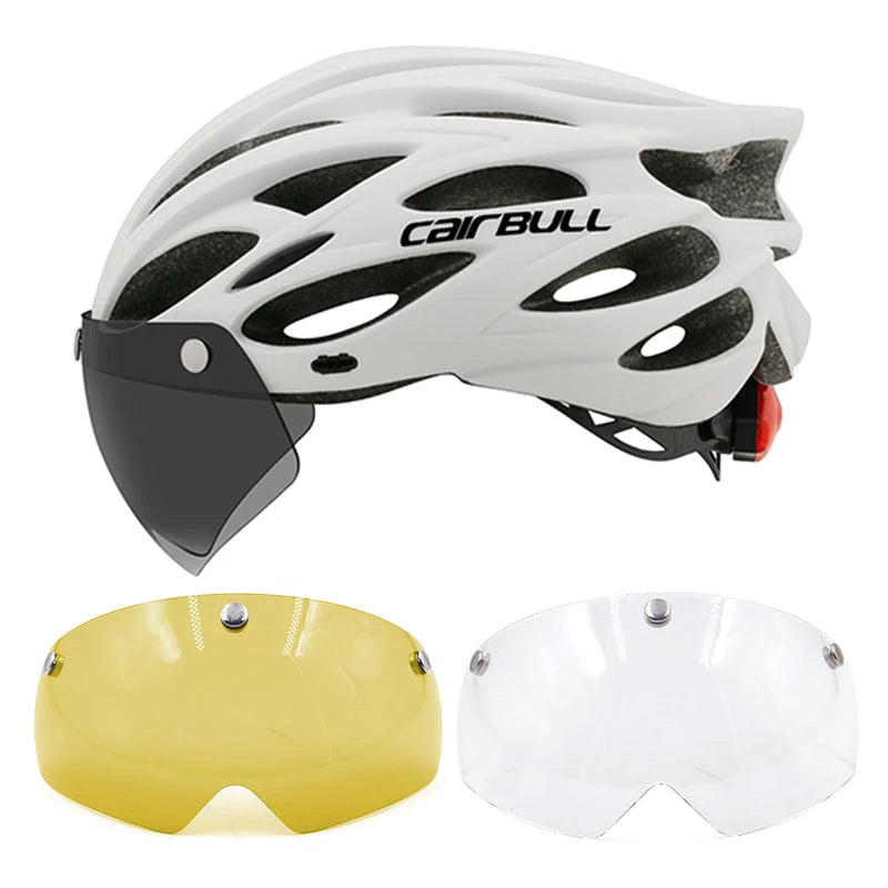 Casco ligero para bicicleta para hombre y mujer, protección de cabeza para cicl
