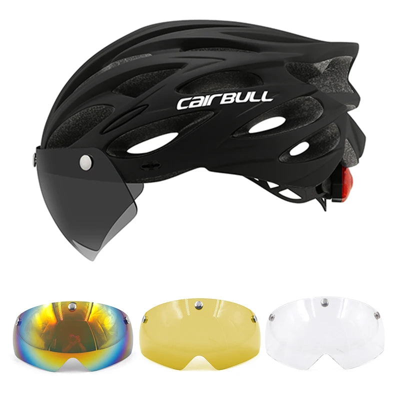 Casco ligero para bicicleta para hombre y mujer, protección de cabeza para cicl