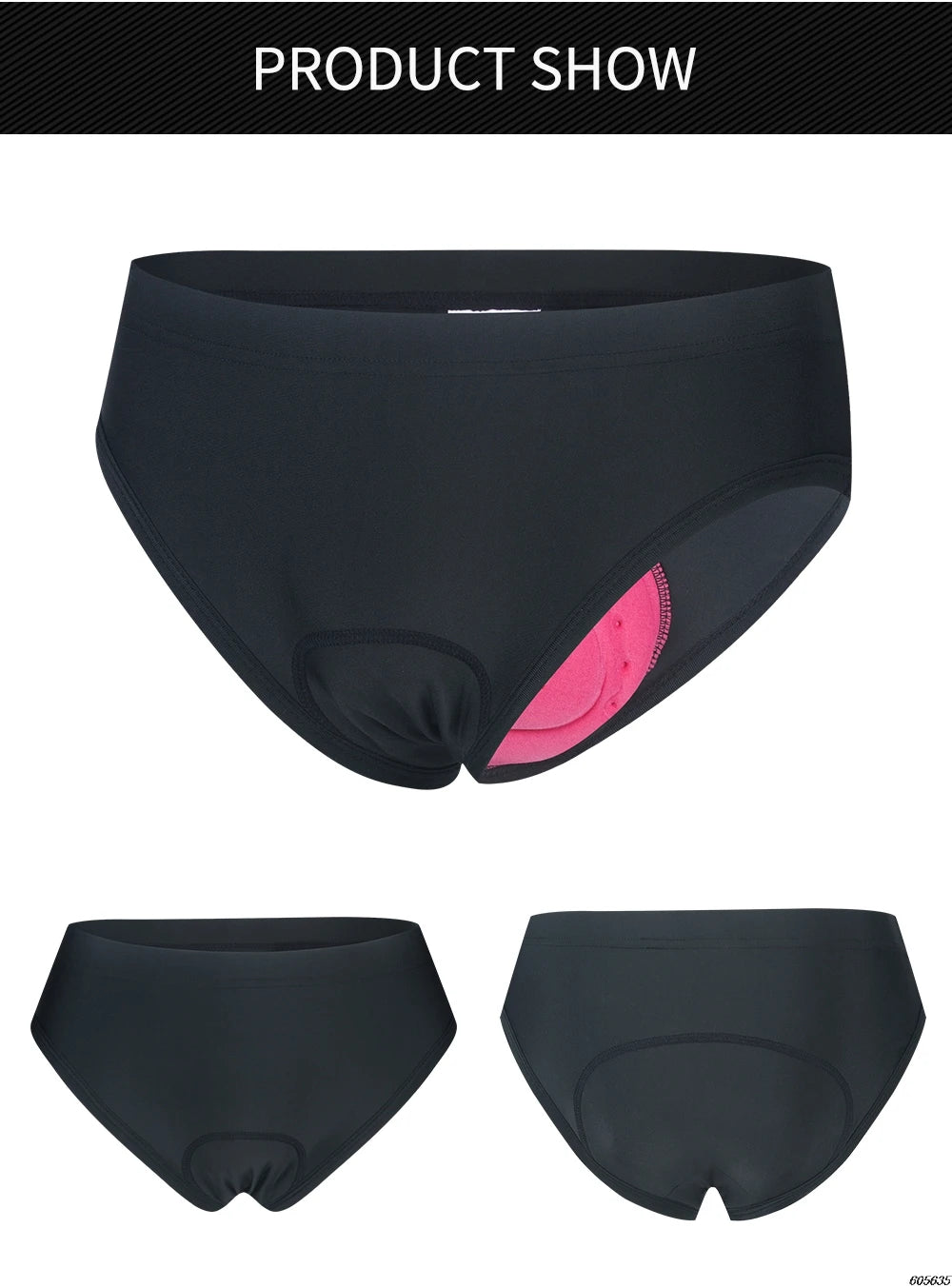 WOSAWE-pantalones cortos de ciclismo para mujer, ropa interior transpirable con