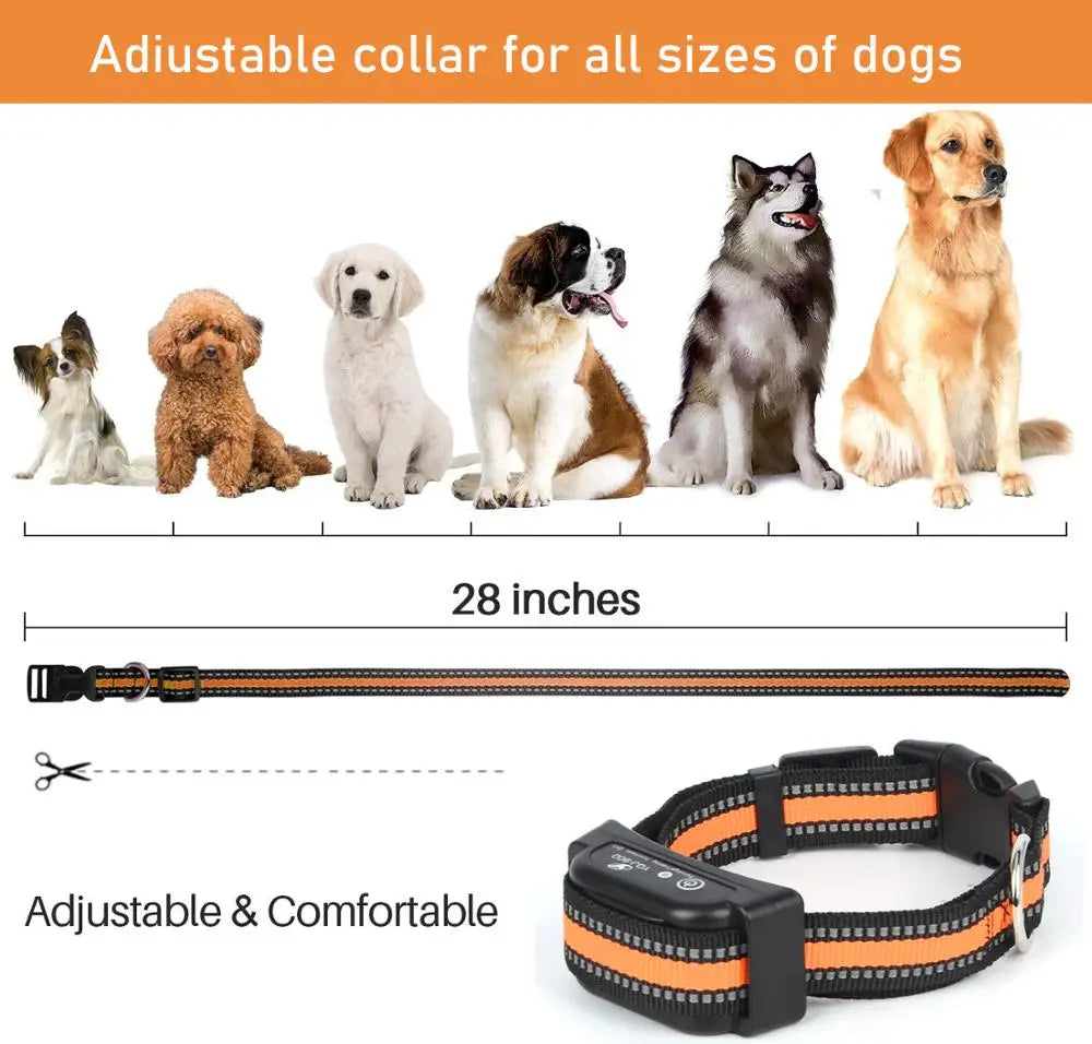 Remo Wireless Training Collar with Electric Fence System for Small and Large Dogs 