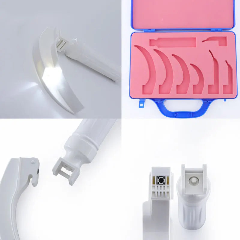 Veterinary Animal Disposable Laryngoscope Flexib Fiber Optic Light 