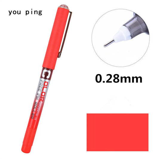 Luxury quality fine point gel pen for students stationery 