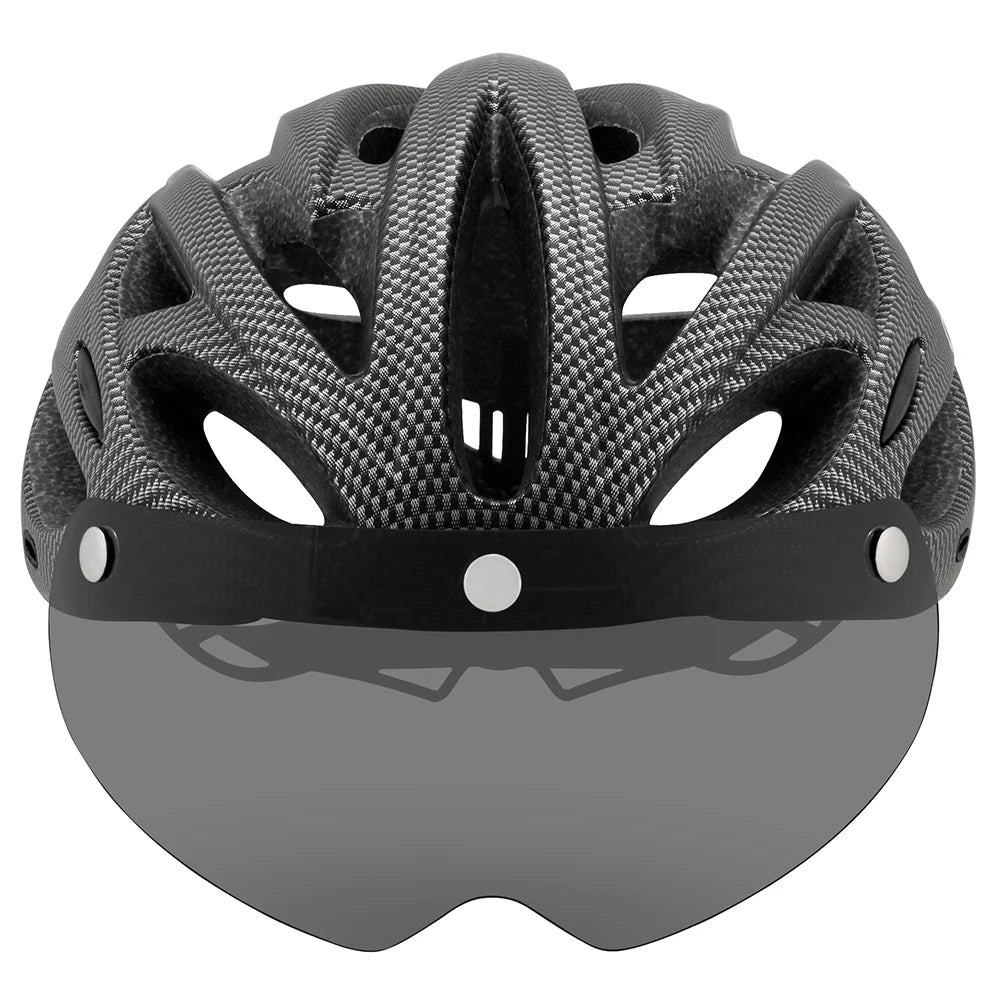 Casco ligero para bicicleta para hombre y mujer, protección de cabeza para cicl