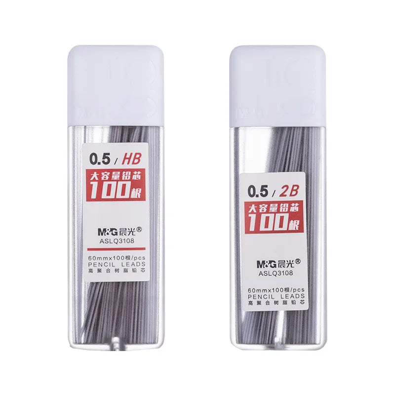 HB/2B Automatic Pencil Set 0.5/0.7mm Pair Mechanical Pencil Refill