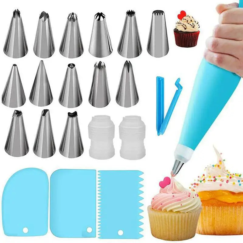 Cake decorating tools with nozzle confectionery equipment acc 