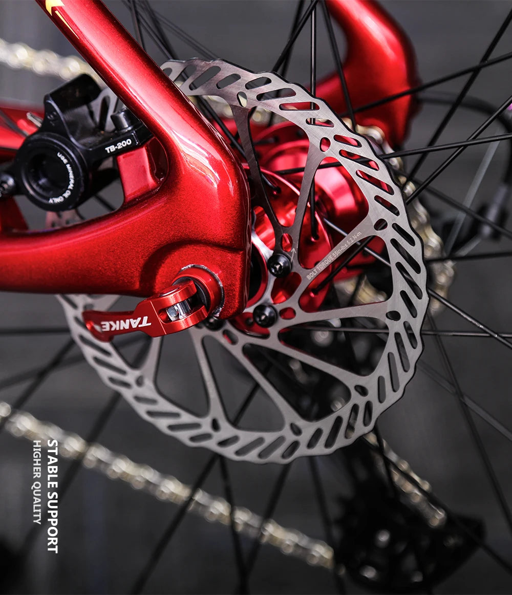 TANKE-freno de disco para bicicleta de montaña, rotores con pernos, freno hidr?