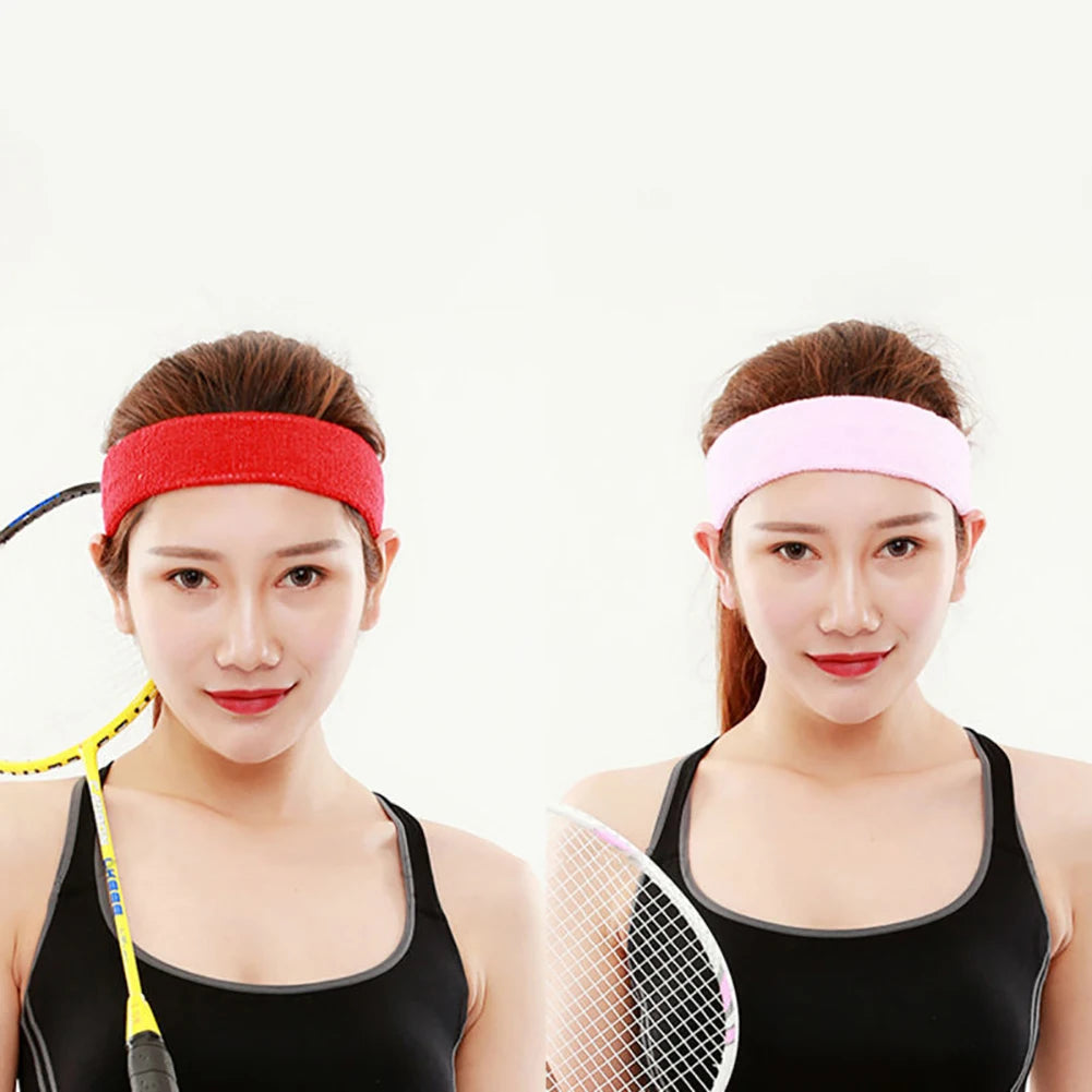 Women Men Sports Headband Elastic Hair Band Yoga Hair Bands 