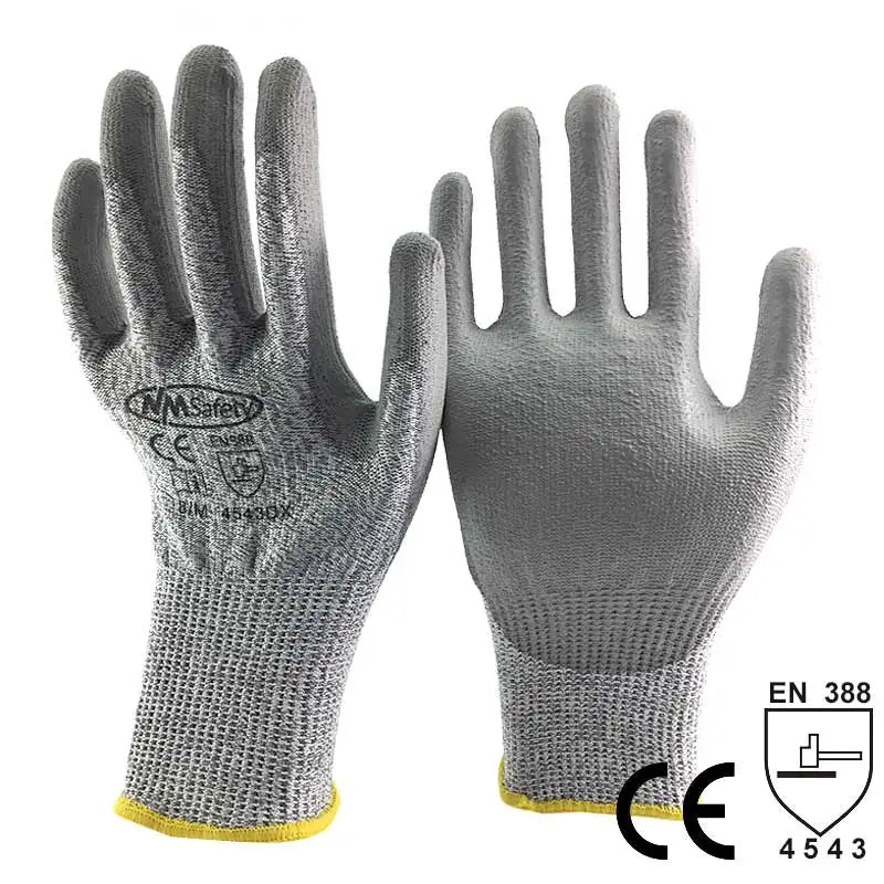 NMSafety Anti-stab Safety Protection Glove with HPPE Lining Resist 