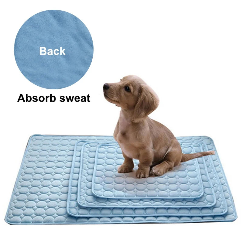 Breathable Pet Dog Cat Mat Cooling Dog Blanket 