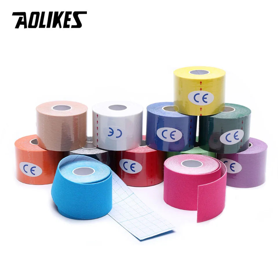 AOLIKES Kinesiology Tape Sports Bands Waterproof and Breathable 