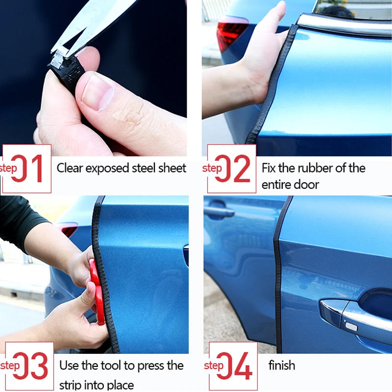 Universal Car Door Edge Protector Strips Sealing Strips P 