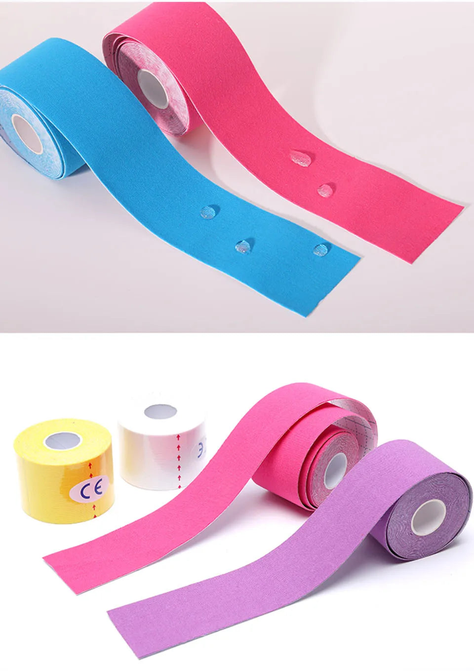 AOLIKES Kinesiology Tape Sports Bands Waterproof and Breathable