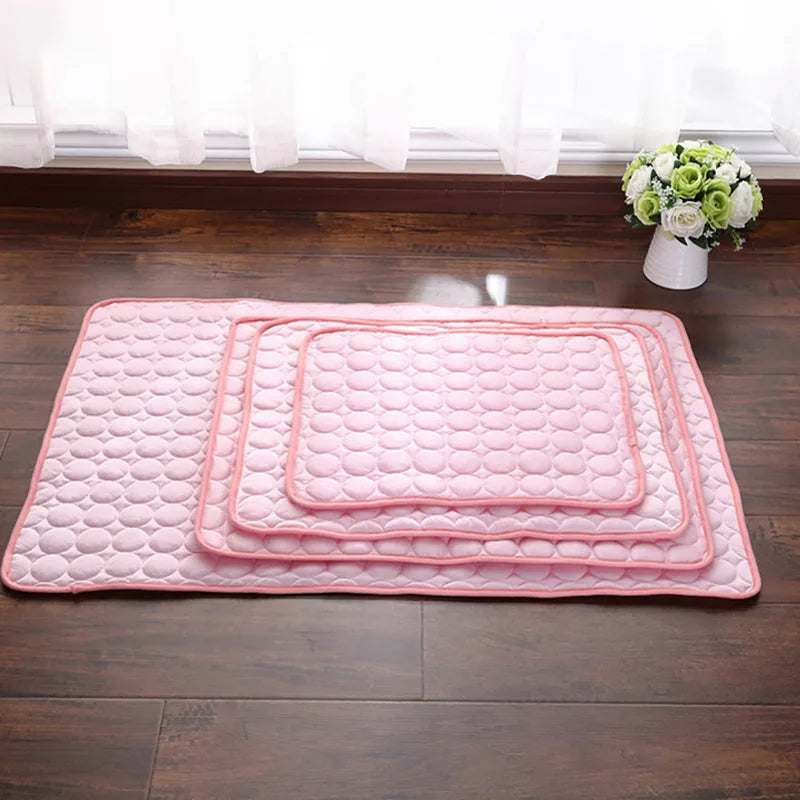 Breathable Pet Dog Cat Mat Cooling Dog Blanket 