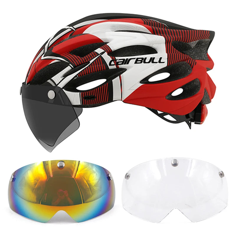 Casco ligero para bicicleta para hombre y mujer, protección de cabeza para cicl