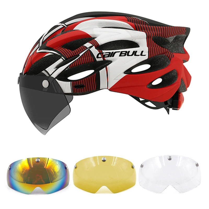 Casco ligero para bicicleta para hombre y mujer, protección de cabeza para cicl