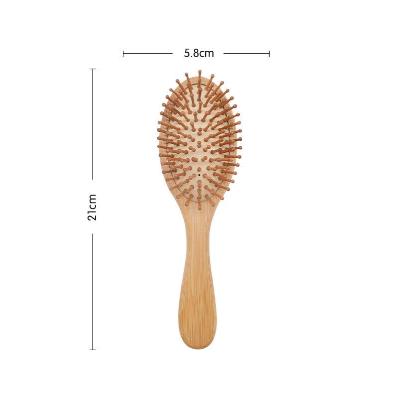 Peine de madera profesional, cojín de paleta saludable, cepillo de masaje para