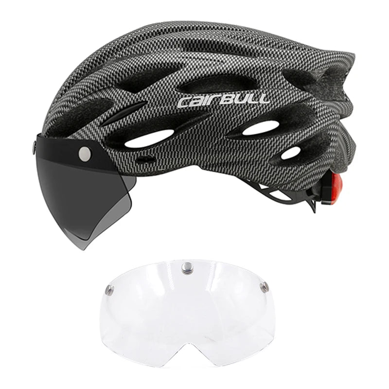 Casco ligero para bicicleta para hombre y mujer, protección de cabeza para cicl