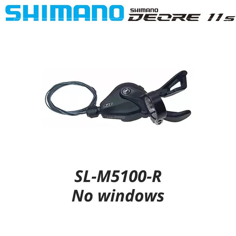SHIMANO-desviador DEORE M5100 para bicicleta de montaña, 11 velocidades, SHADOW