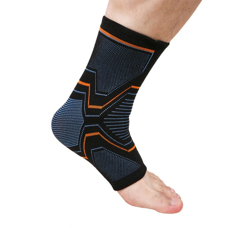1 Piece Breathable Compression Ankle Brace for Injury Recovery,c 
