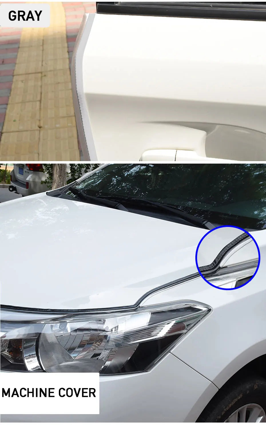 Universal Car Door Edge Protector Strips Sealing Strips P 