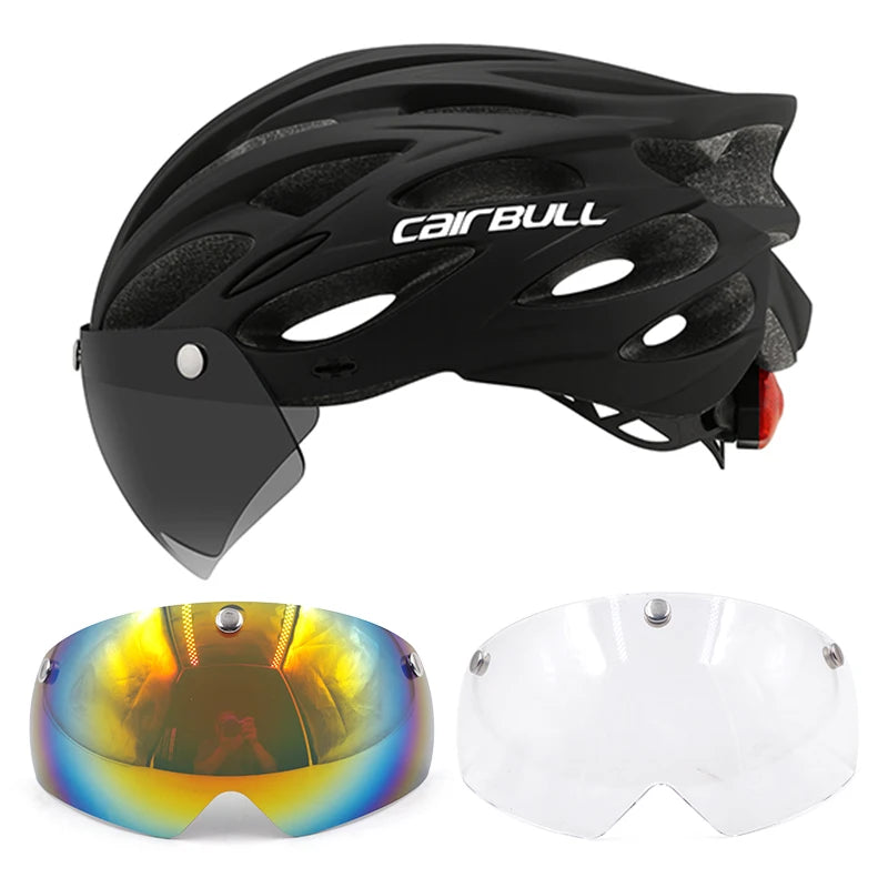 Casco ligero para bicicleta para hombre y mujer, protección de cabeza para cicl