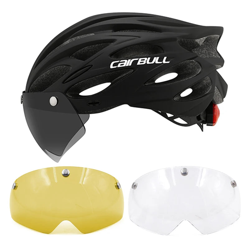 Casco ligero para bicicleta para hombre y mujer, protección de cabeza para cicl