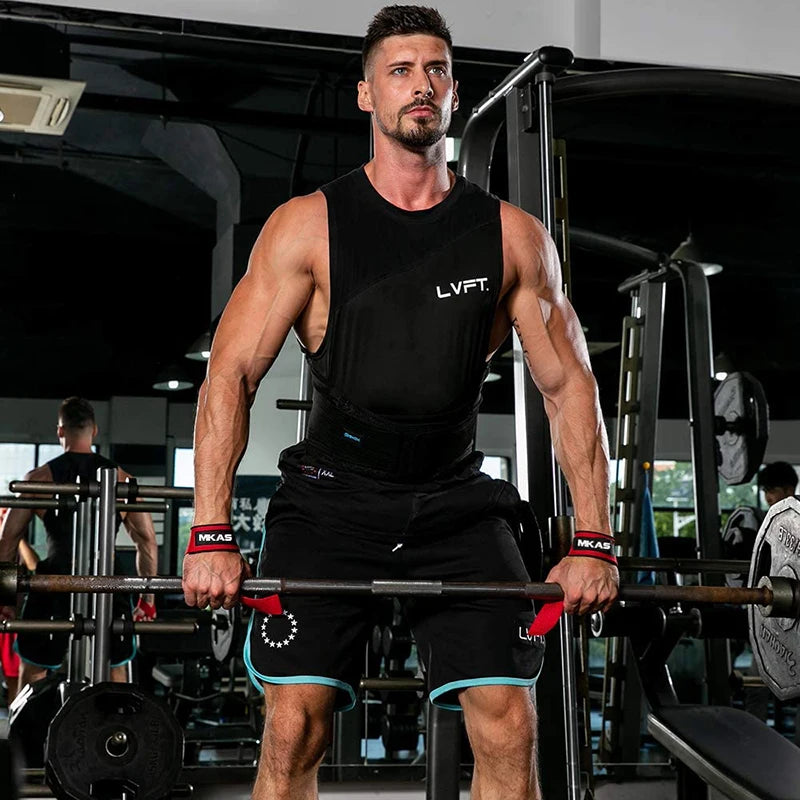 Weight Lifting Wrist Strap Support Bodybuilding Dumbbells ru 