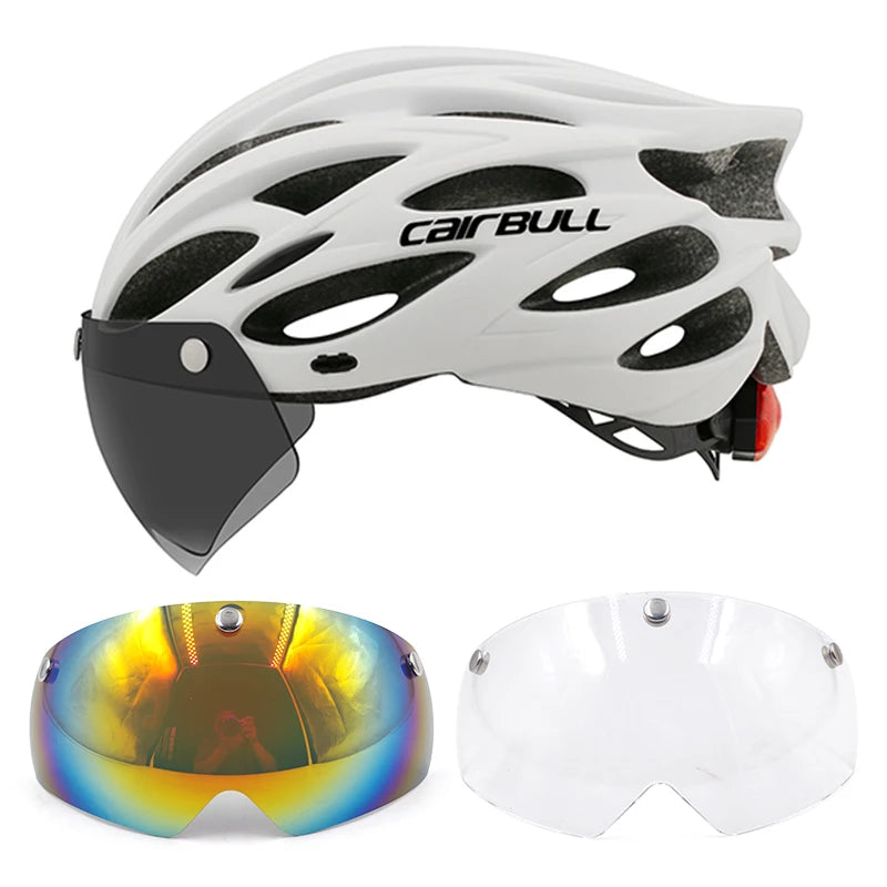 Casco ligero para bicicleta para hombre y mujer, protección de cabeza para cicl