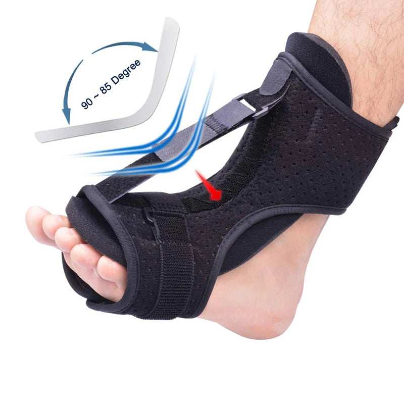 Adjustable Night Splint for Plantar Fasciitis Fall Stabilizer Orthosis 