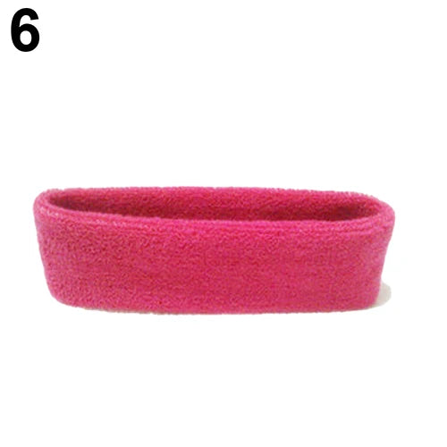 Women Men Sports Headband Elastic Hair Band Yoga Hair Bands 