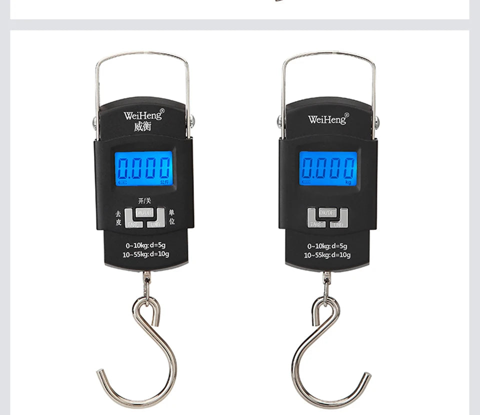 USB Charging Electronic Digital Scale Hanging Hook Weight Scale 