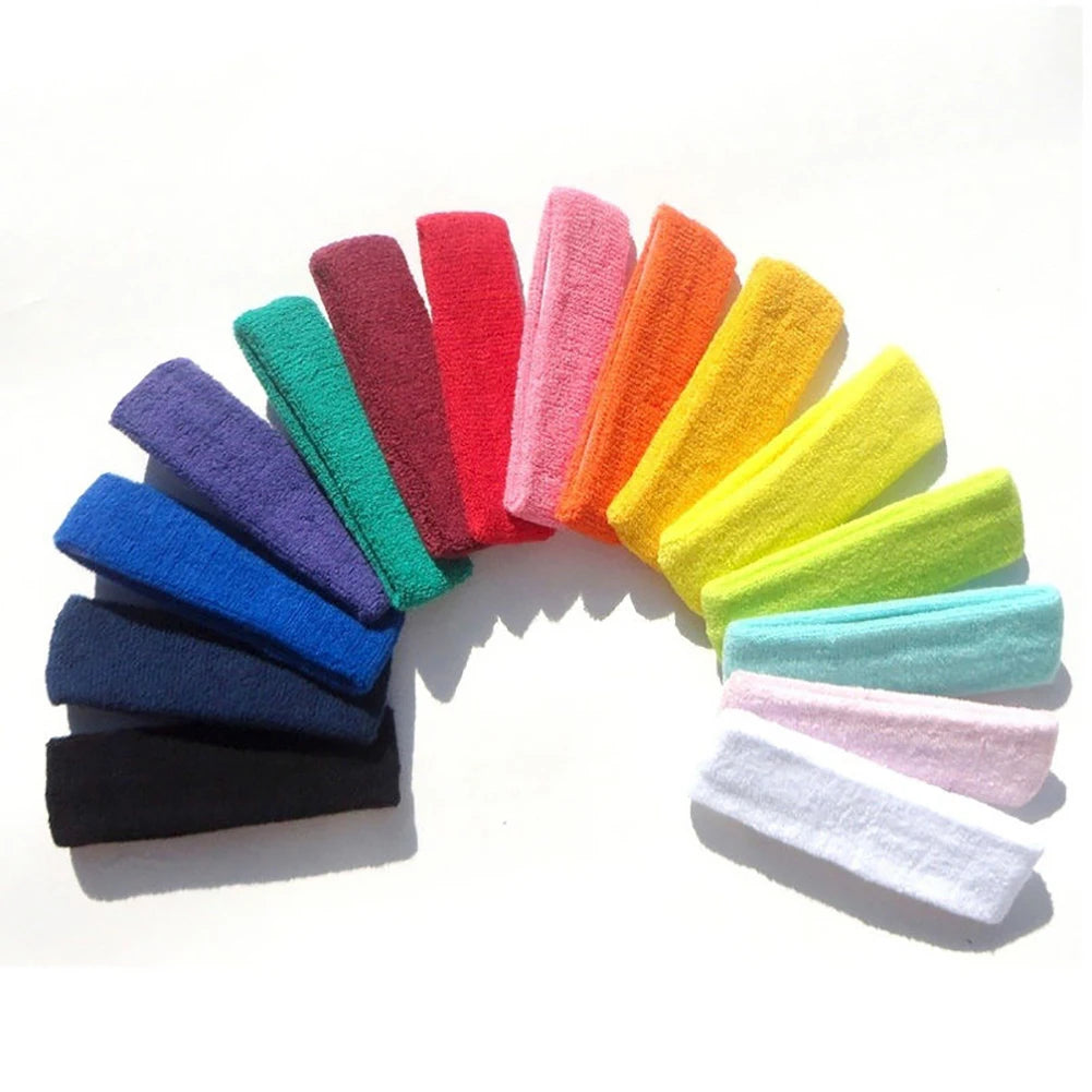 Women Men Sports Headband Elastic Hair Band Yoga Hair Bands 